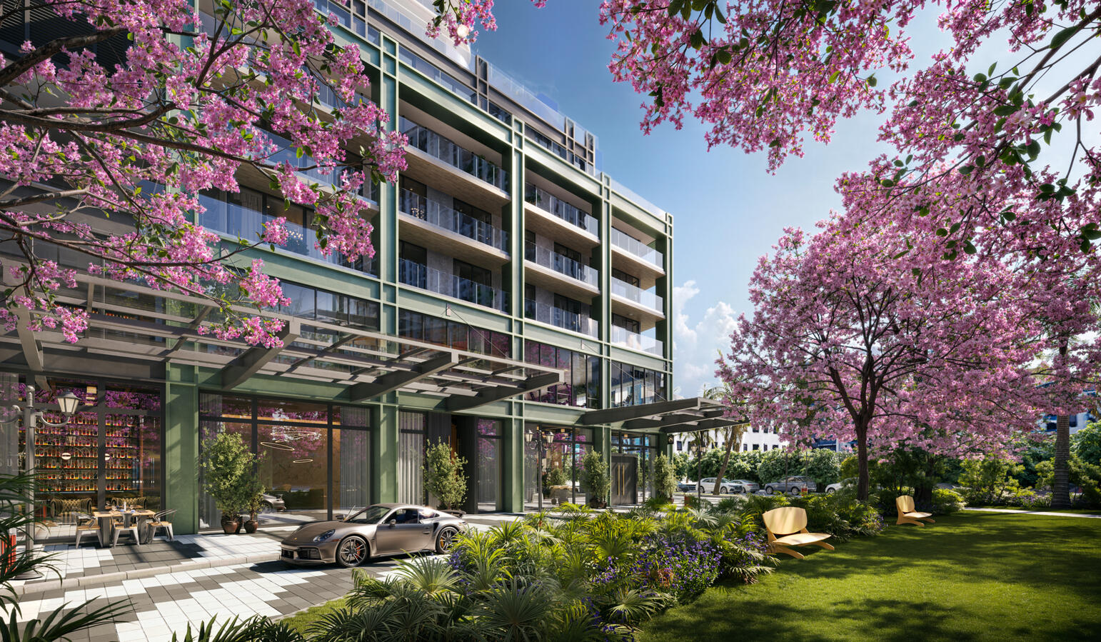 EXTDROP OFFGOLD PORSCHEVIEW 23ER