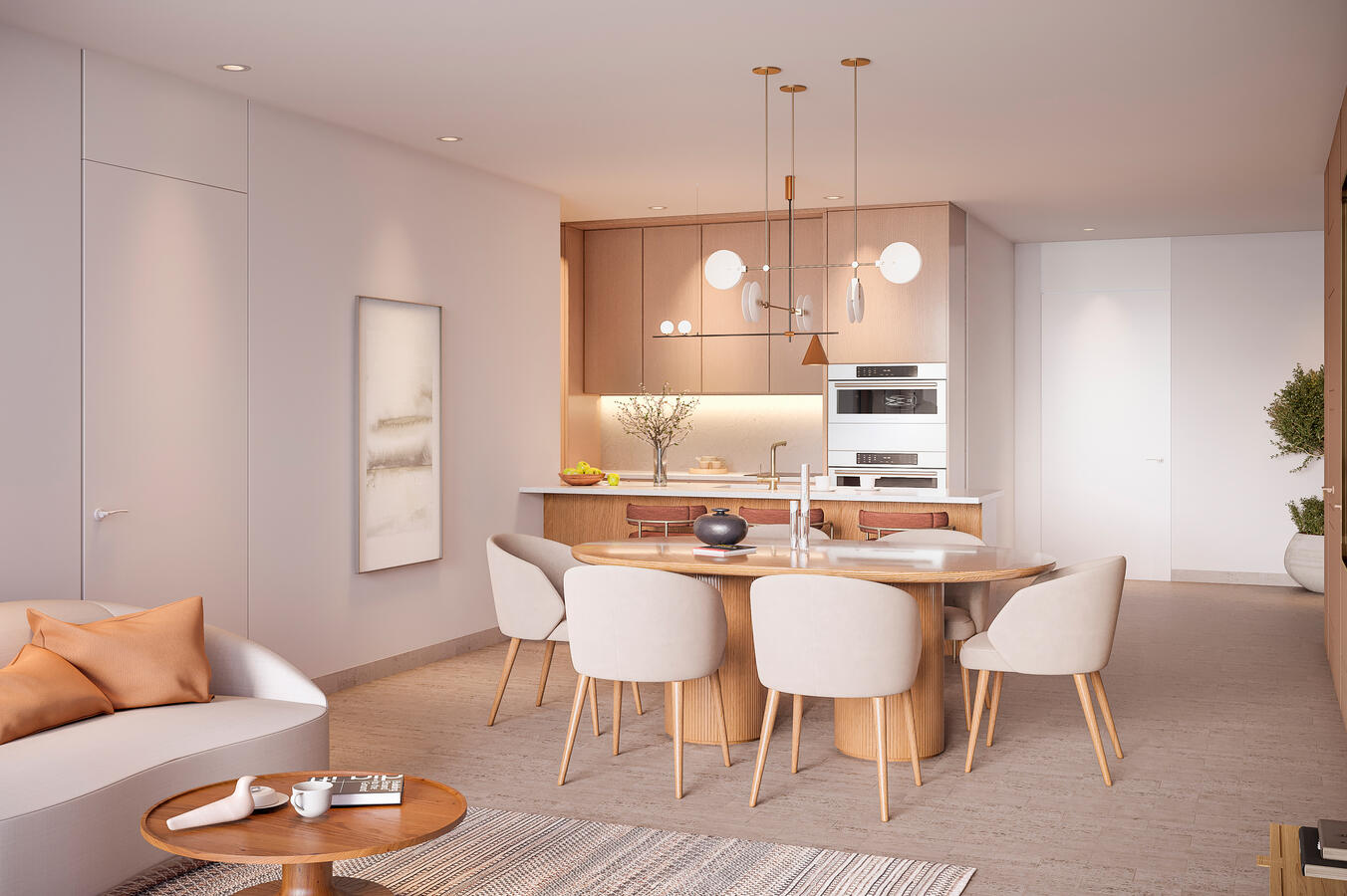 Kitchen and Dining area